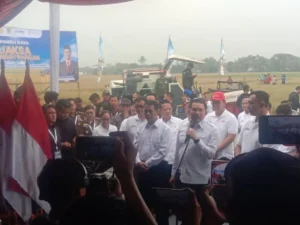 Program Jaksa Mandiri Raya , Mentan dan Jaksa Agung sedang panen Raya